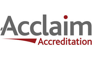 Acclaim accreditation logo