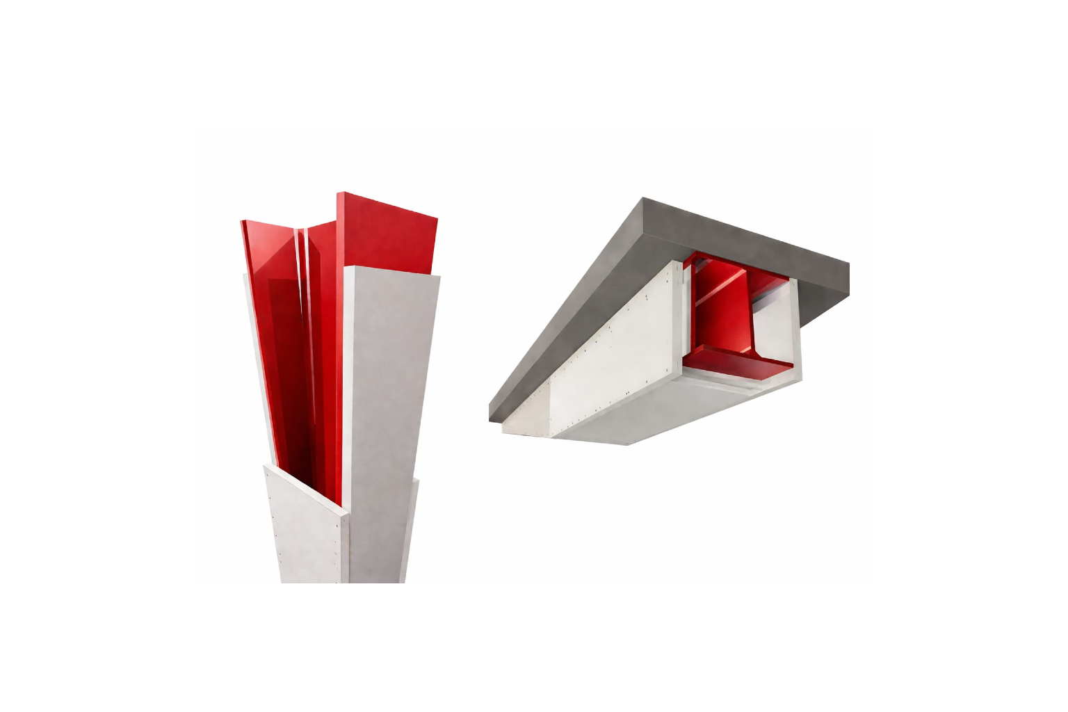 Steel Beam and Column Encasement